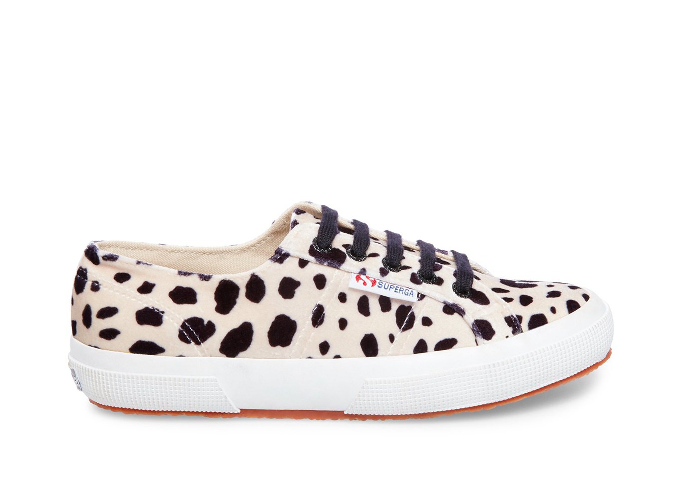 Zapatillas Superga Mujer Beige/Marrones - 2750 Fanvelvetw - 173280EXI